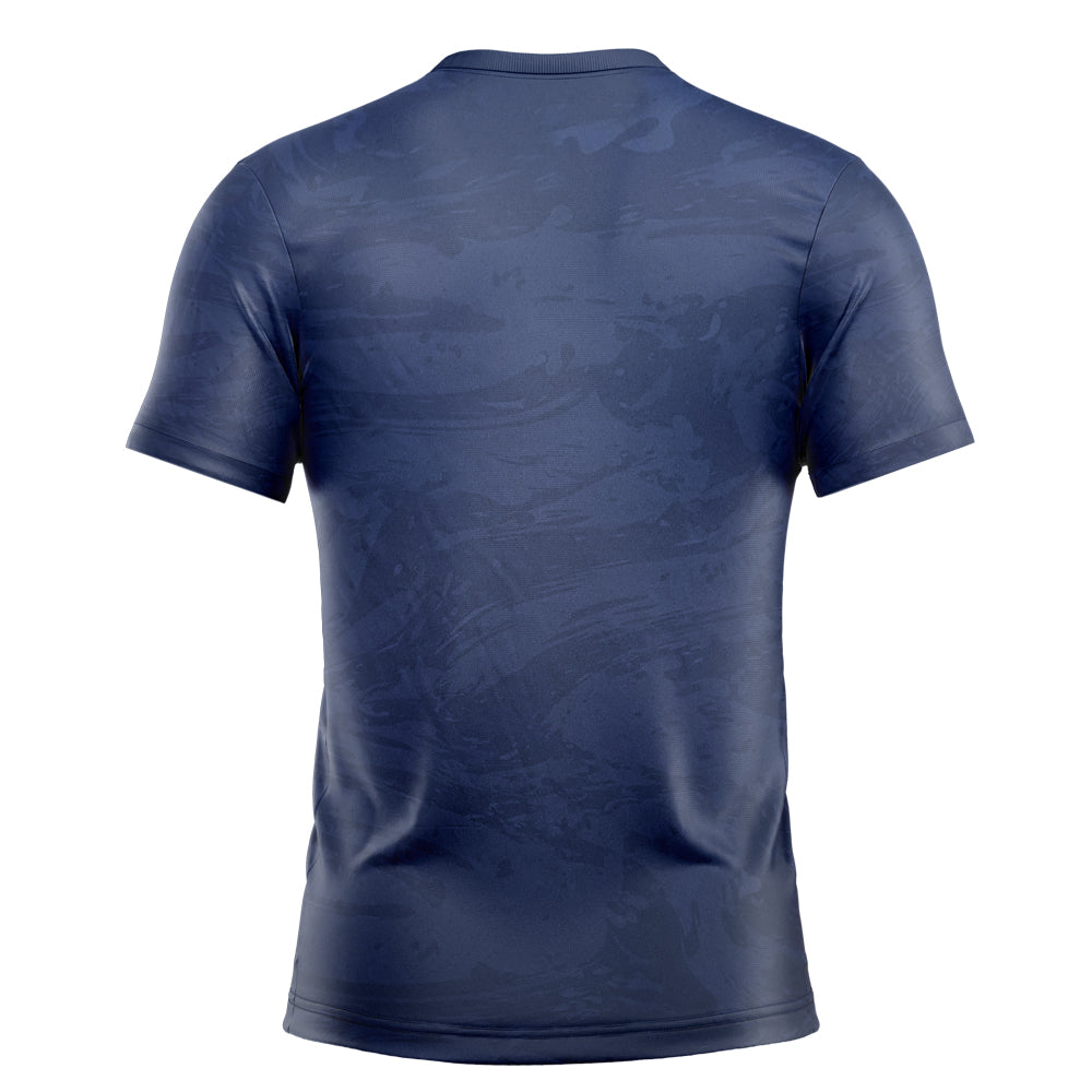 UMx Navy Blue Sports T-shirt, unisex