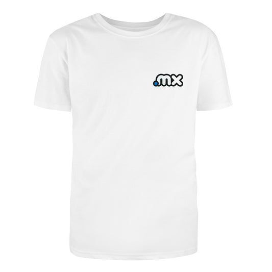 Casual T-shirt .MX White, Unisex