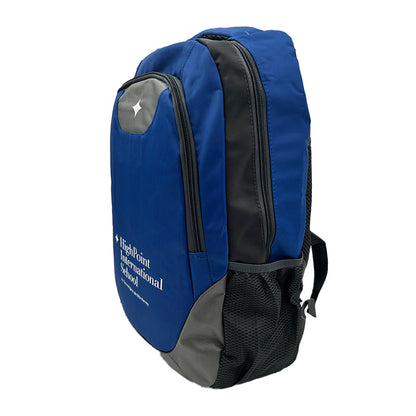 Mochila Básica Lander HPIS Azul c/gris