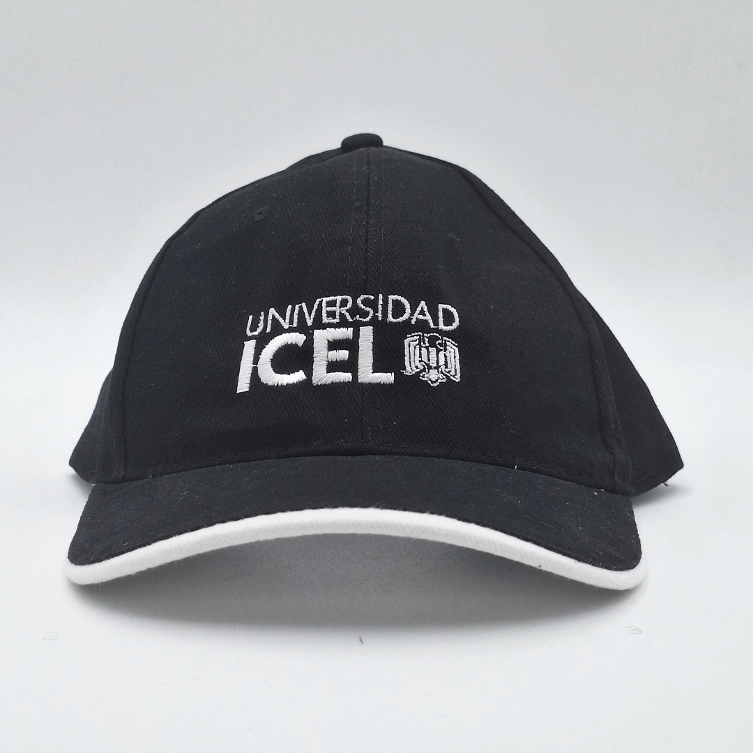 Gorra ICEL negro con blanco