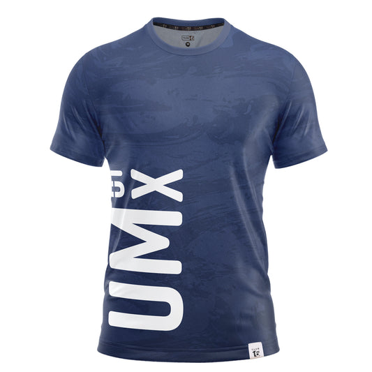 UMx Navy Blue Sports T-shirt, unisex