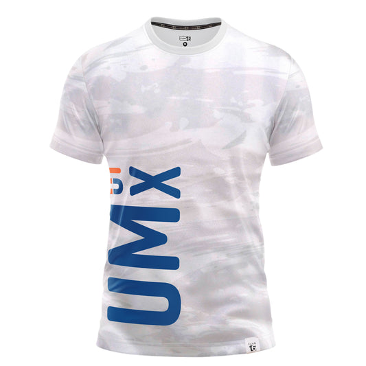 UMx White Sports T-shirt, unisex