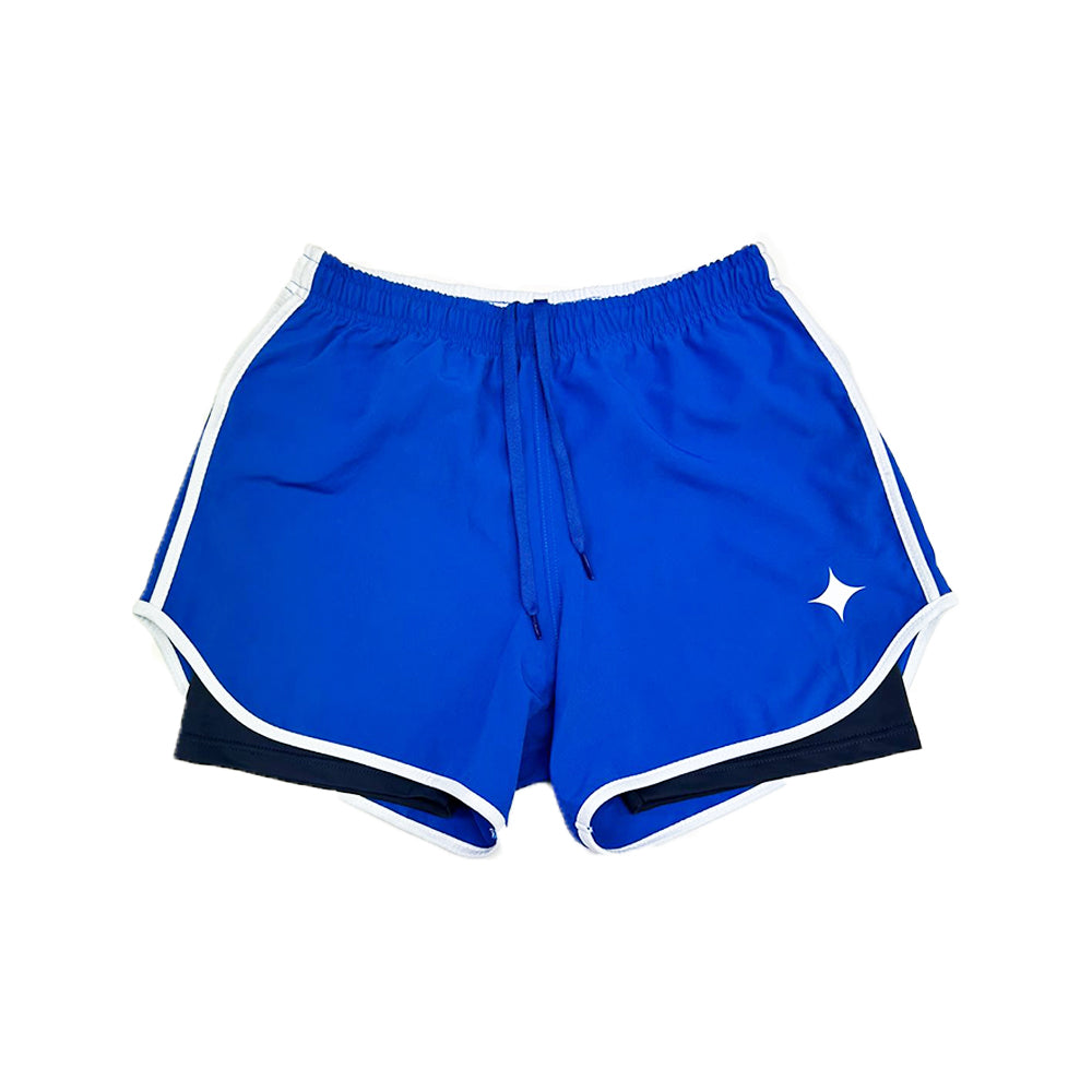 Short Deportivo Uniforme HPIS Azul/Blanco CF